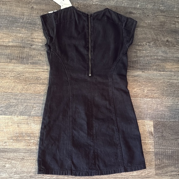 Zara Charcoal Mini Dress - Picture 6 of 6